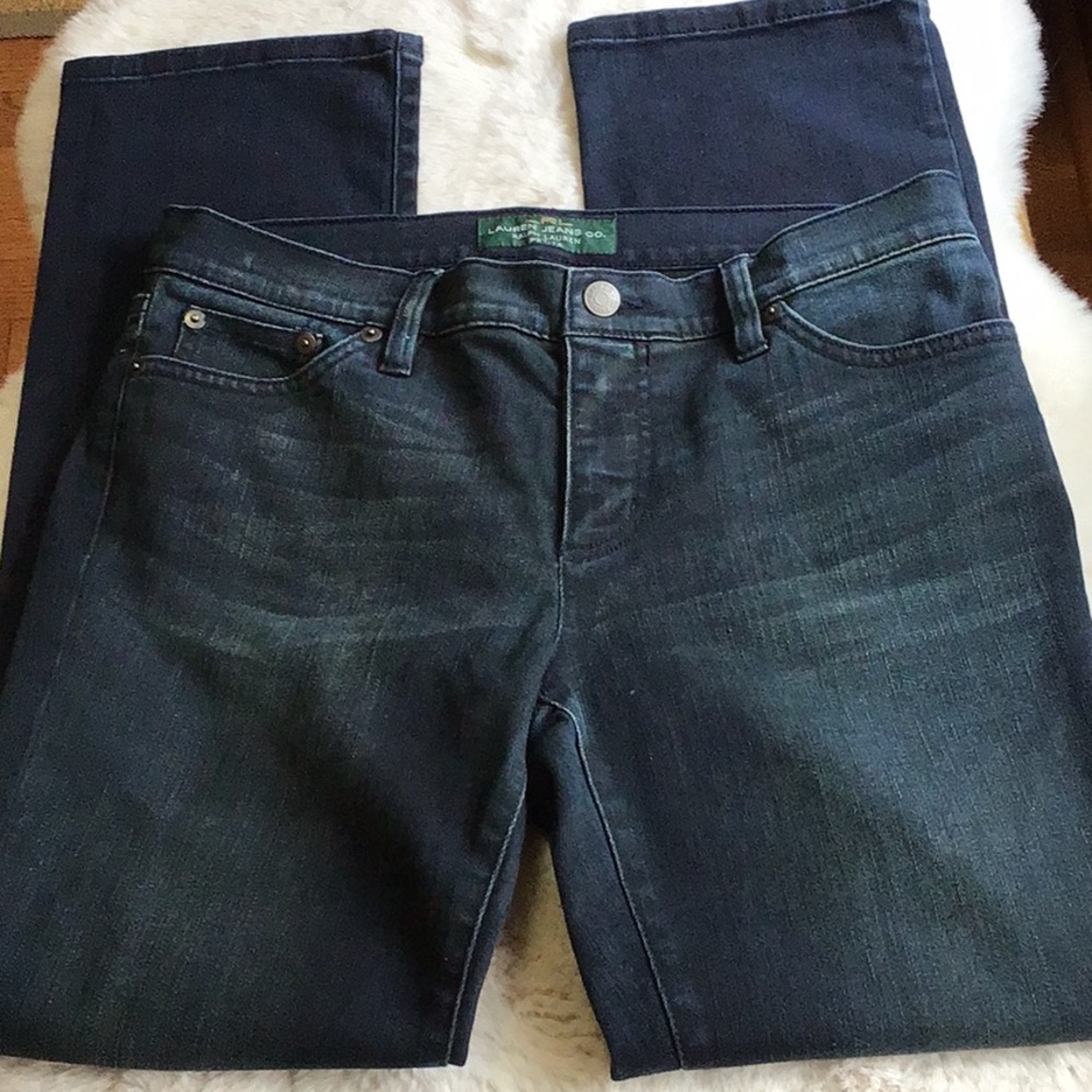 Lauren Jeans Co Modern Straight Jeans Size 8P